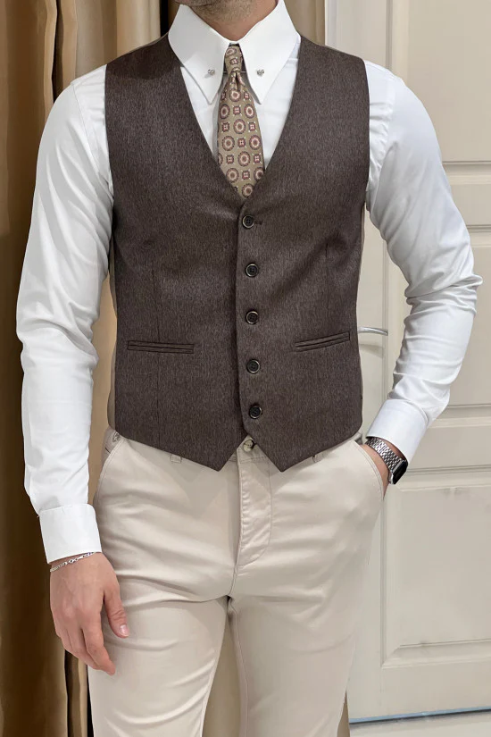 Elegant Men'S Formal Vest